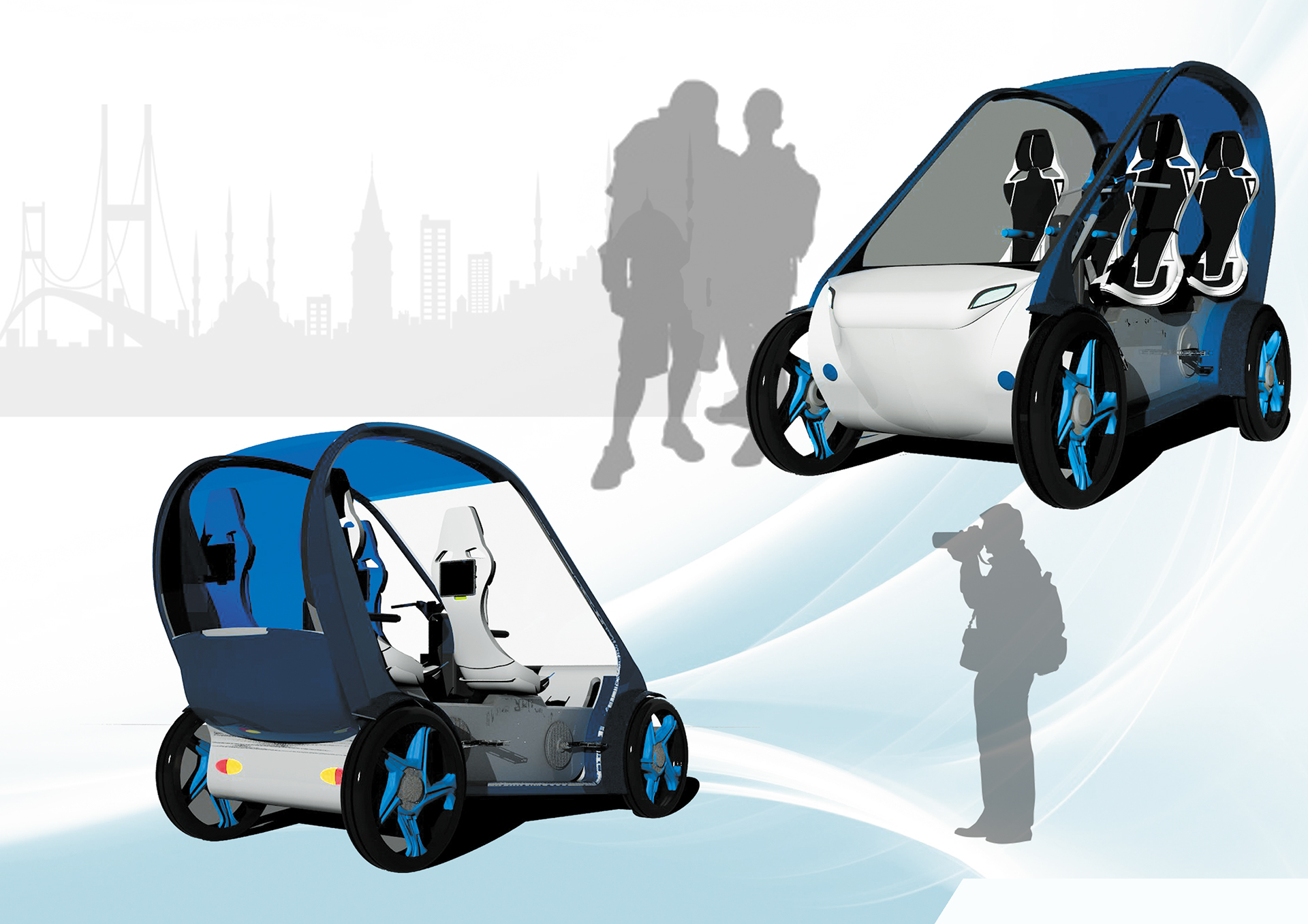 Bike2Go vehicle